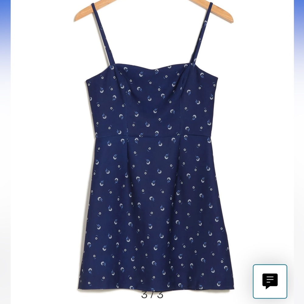 French Connection Blue Lobelia Dress size 8